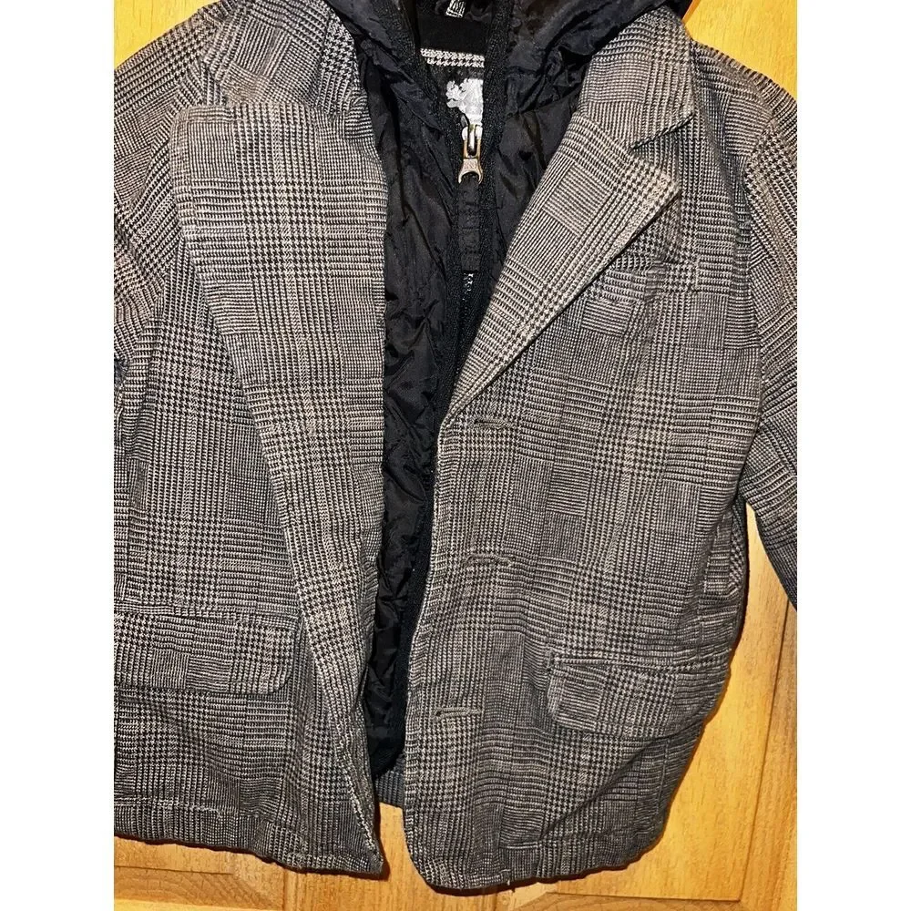 Place Finest Quality Outerwear Ltd. Edition #915 Y2K Boys Jacket Blazer 4T Plaid
